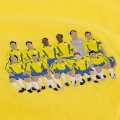 Brasilien 2002 World Champions Embroidery T-Shirt