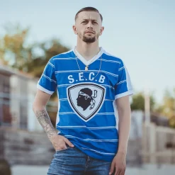 SC Bastia 1981 - 82 Retro Fußballtrikot