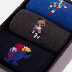 1990 - 1994 - 1998 World Cup Casual Socken Box Set